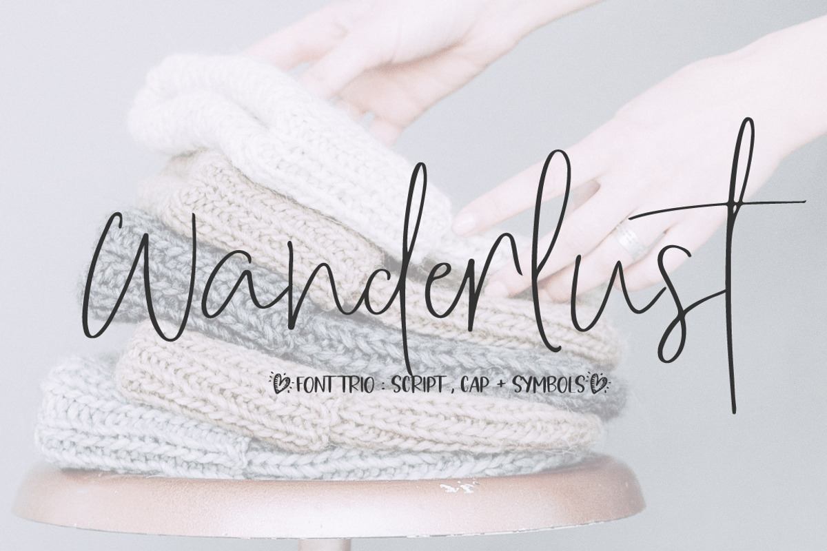 Wanderlust Font Trio Free Download Free Download