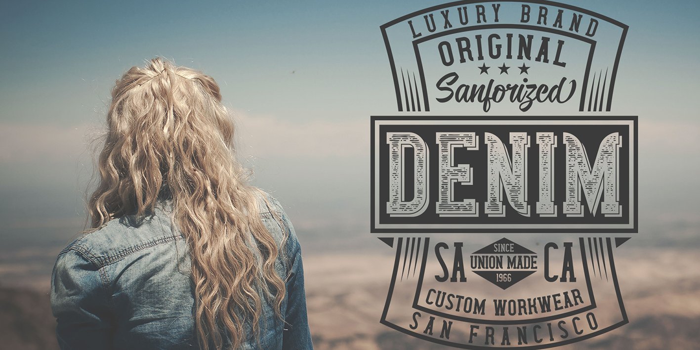 Wanted Denim Font Free Download