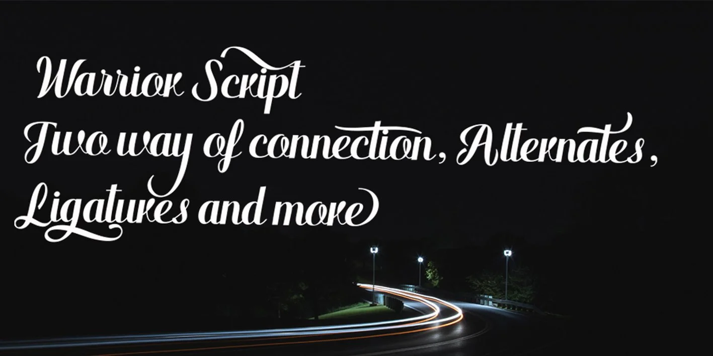 Warrior Script Font