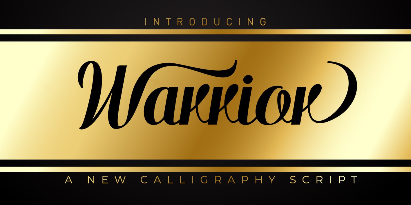 Warrior Script Font Free Download