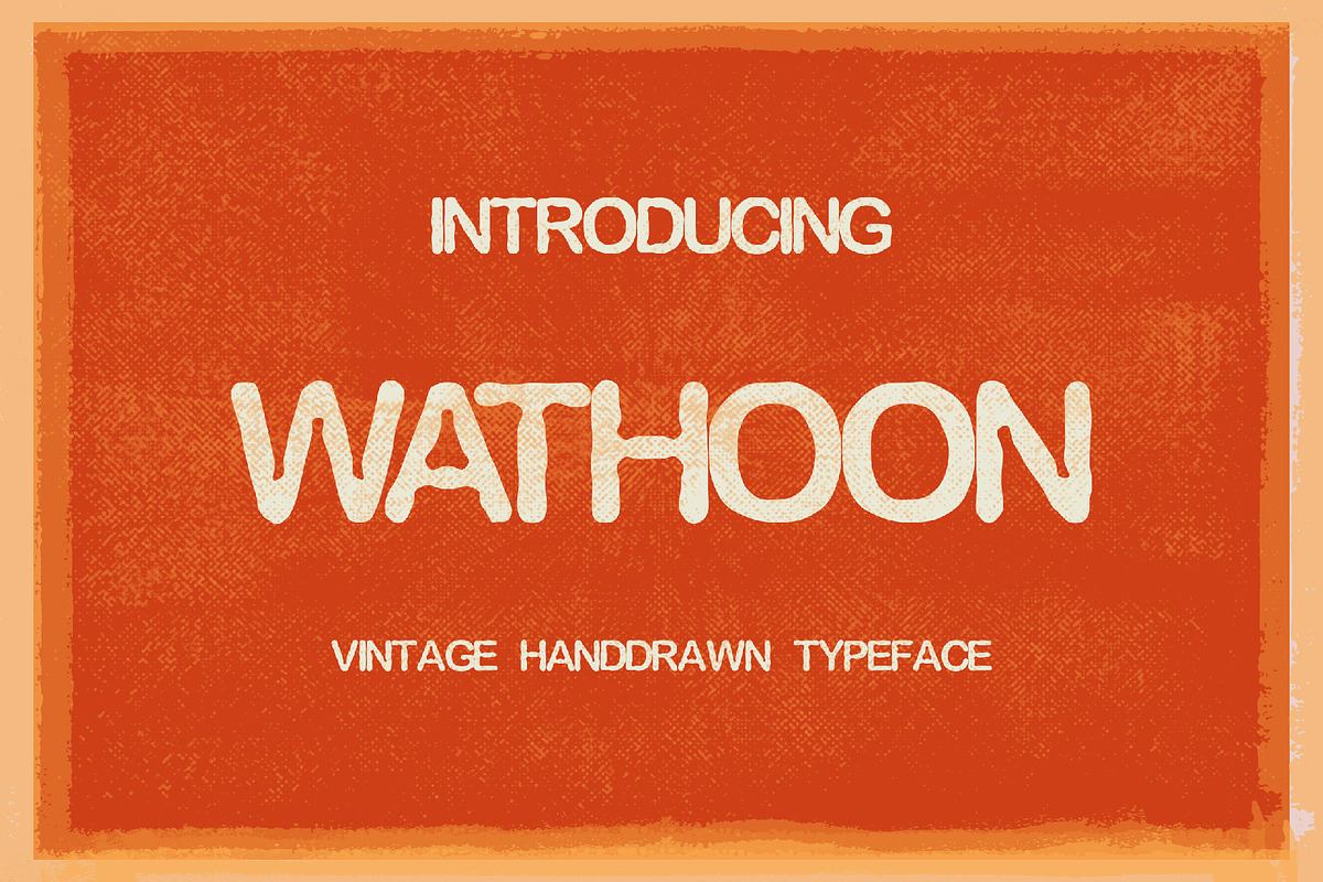 Wathoon Typeface Free Download Free Download