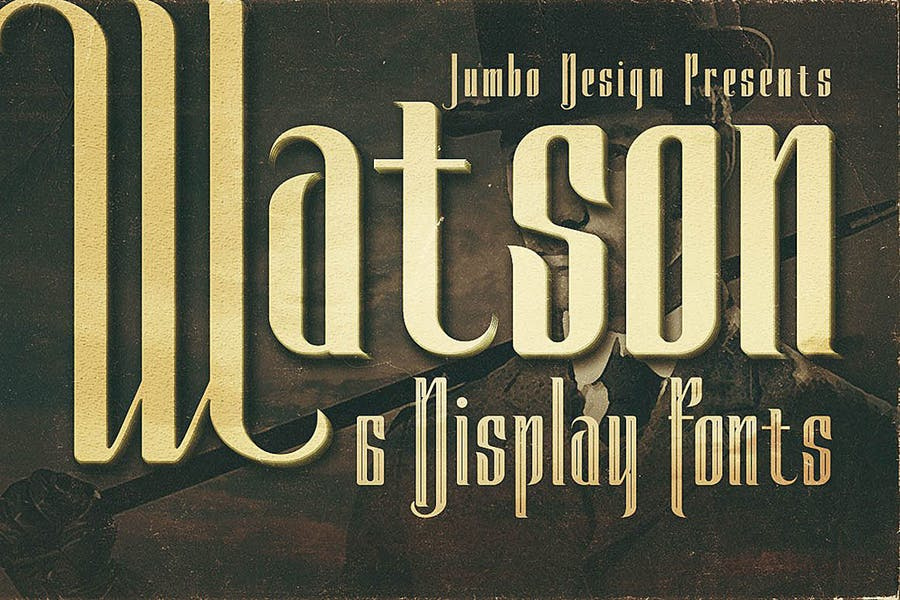 Watson - Vintage Display Font Free Download