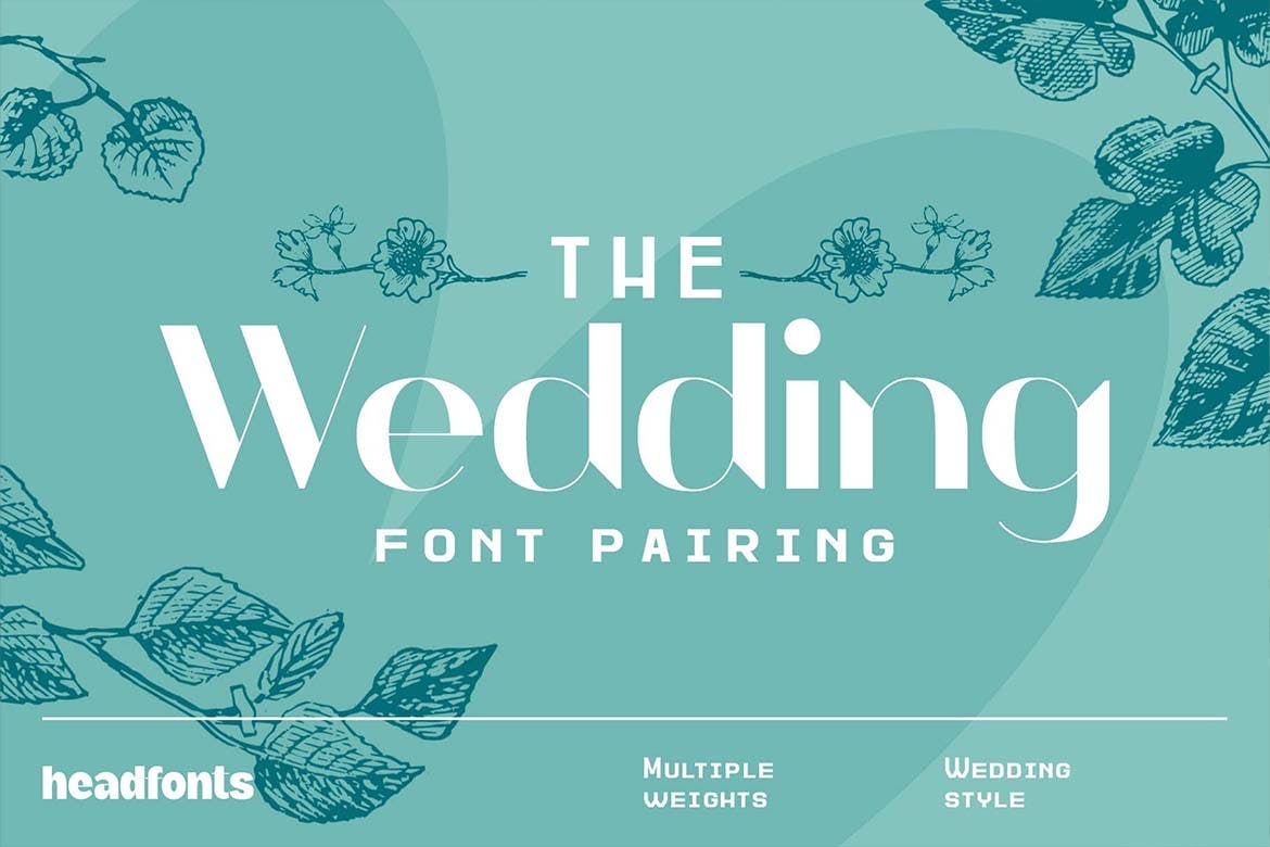 Wedding Font Pairing II Free Download