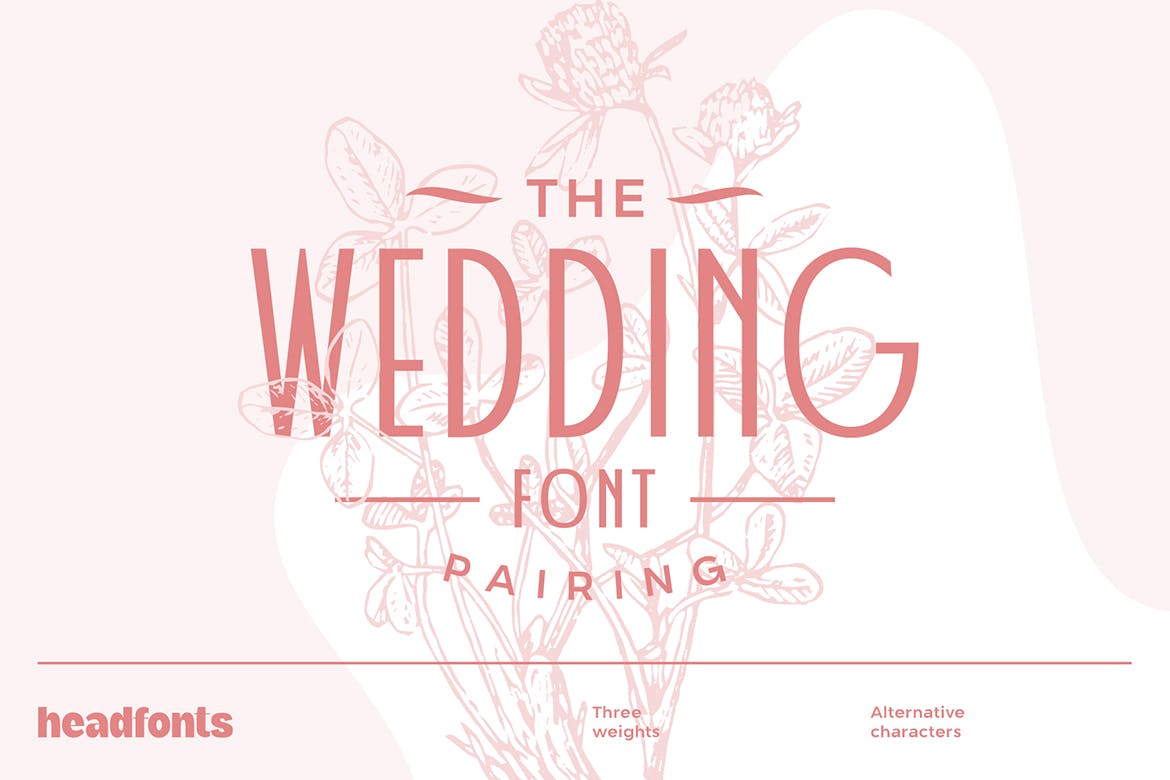 Wedding Font Pairing Free Download