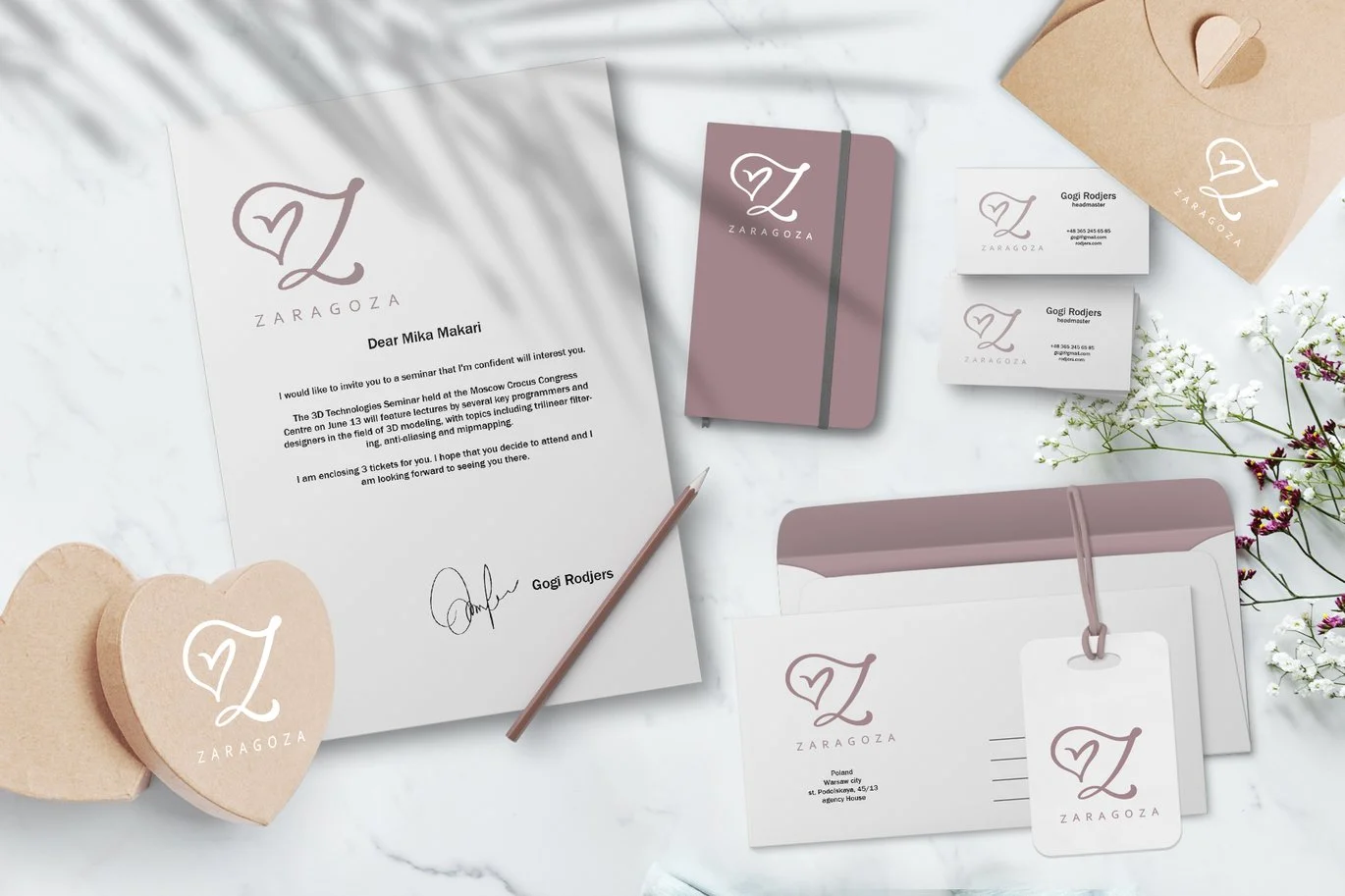 Wedding Heart Monogram Font