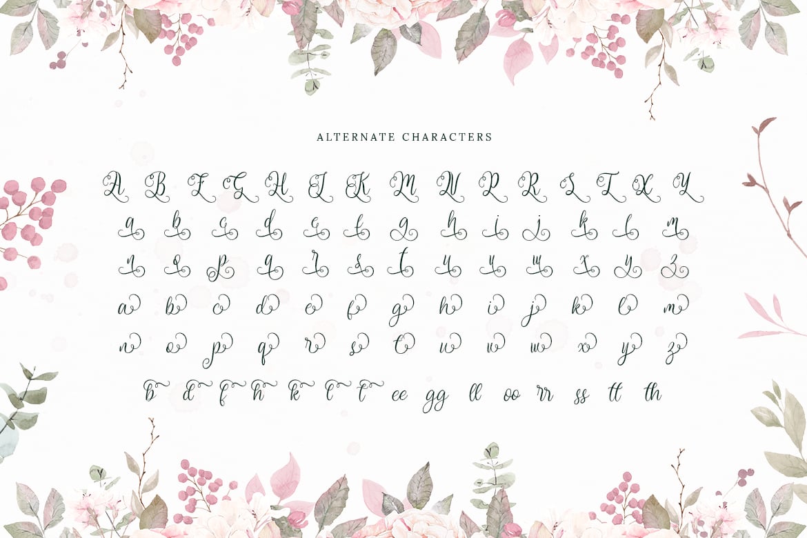 Wedding Script Font Free Download