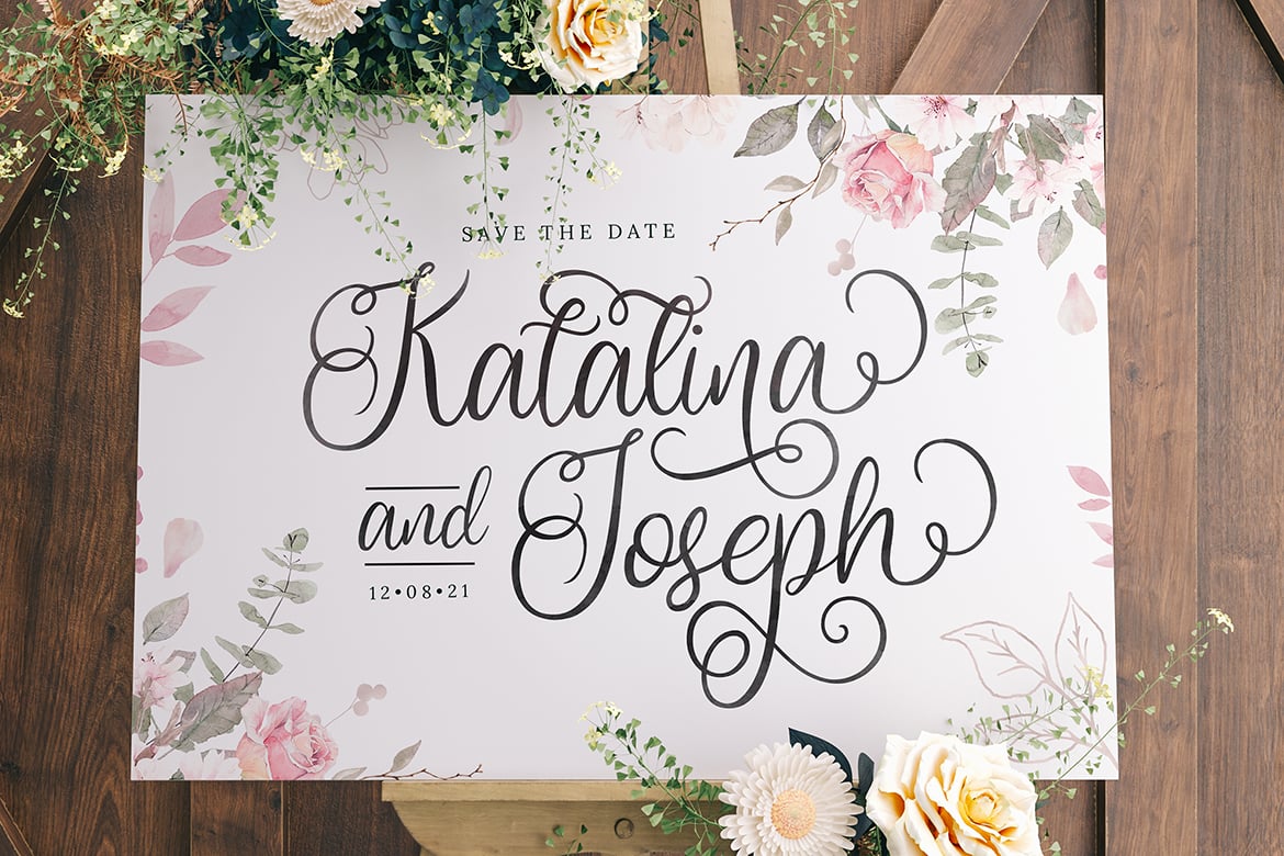 Wedding Script Font Free Download