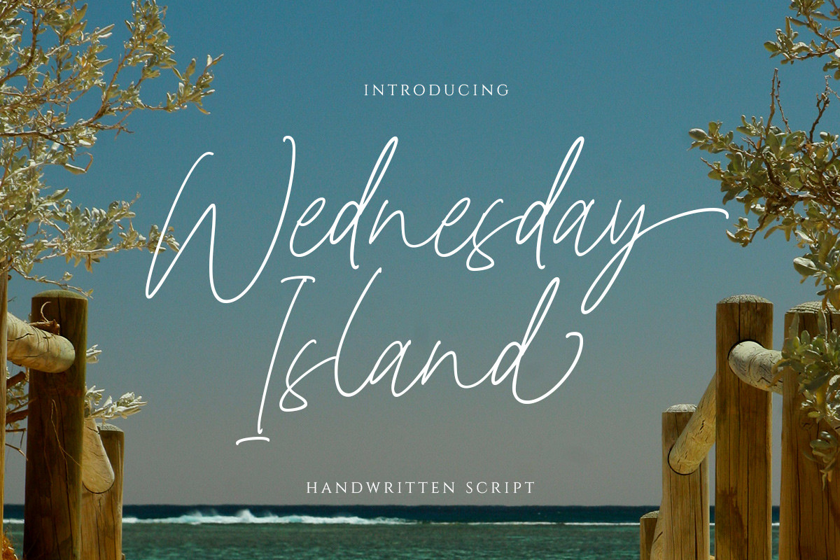 Wednesday Island Font Free Download