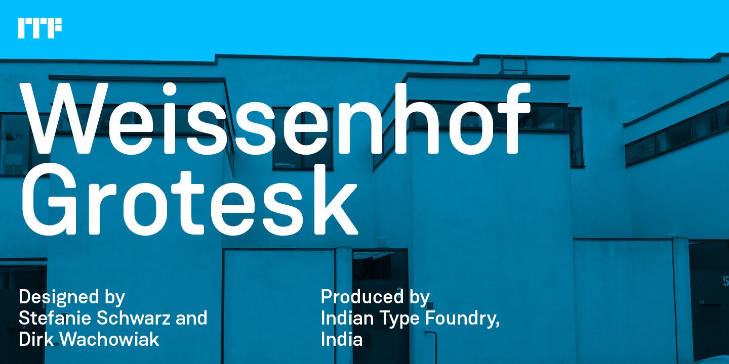 Weissenhof Grotesk Free Download Free Download