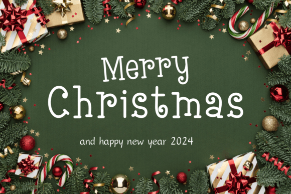 Welcome Christmas Font Free Download