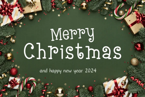 Welcome Christmas Font