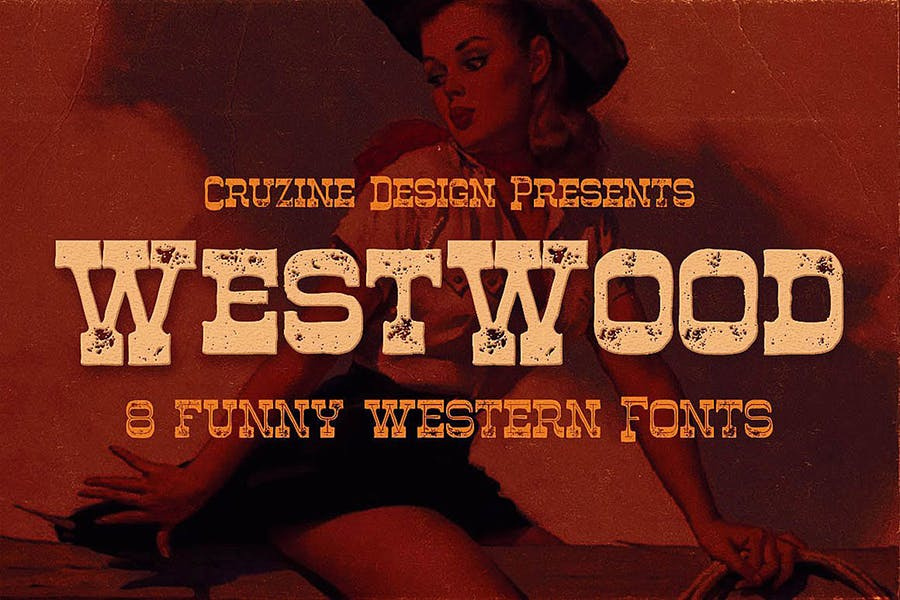 Westwood - Funny Western Font Free Download