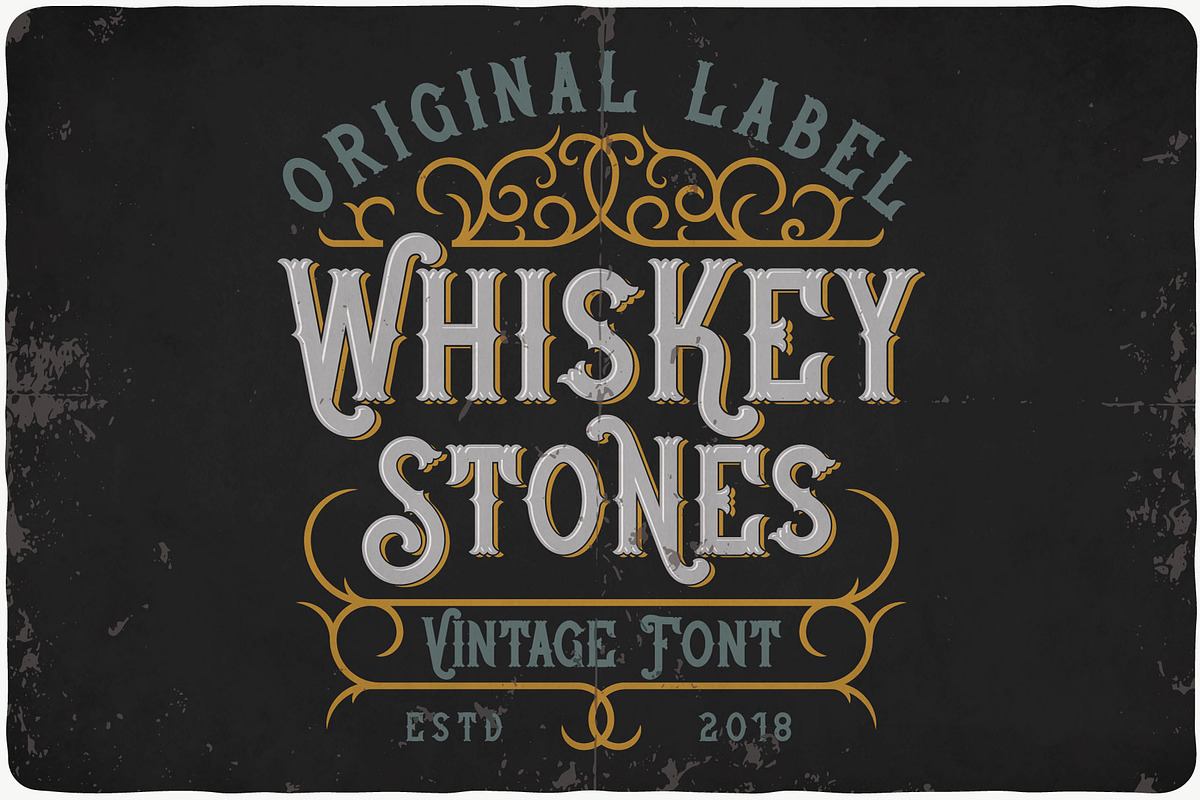 Whiskey Stones Typeface Free Download Free Download