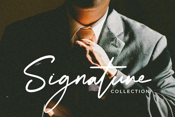 White Medita Brush Script Font