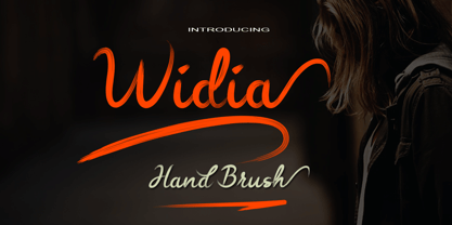 Widia Hand Brush Font Free Download