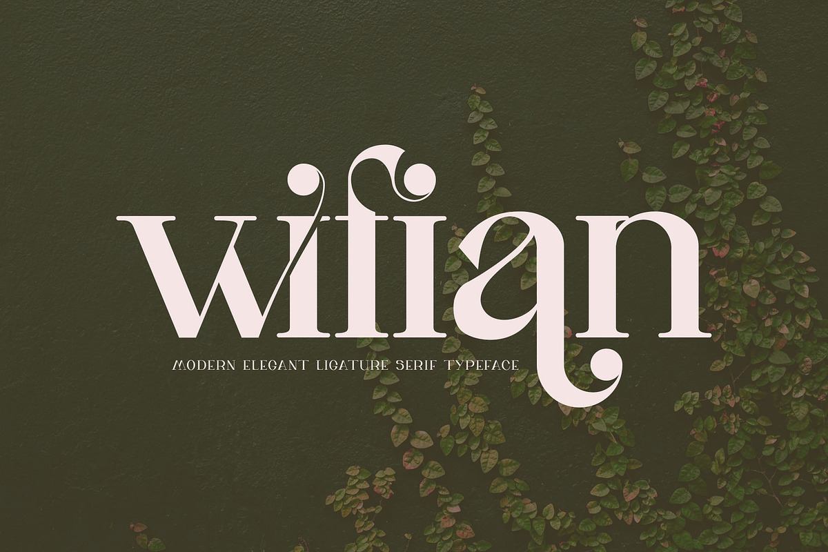 wifian Ligature Serif Typeface Free Download Free Download