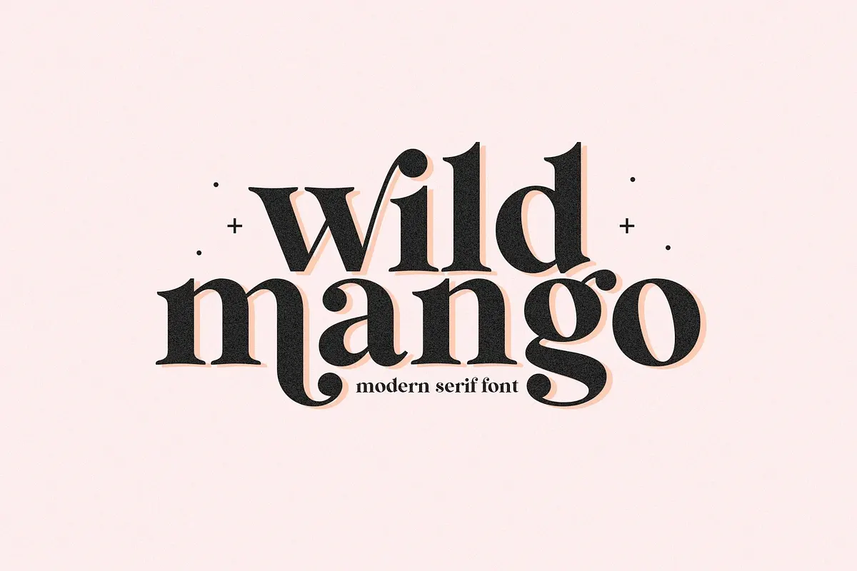 Wild Mango | Modern Serif Font Free Download Free Download