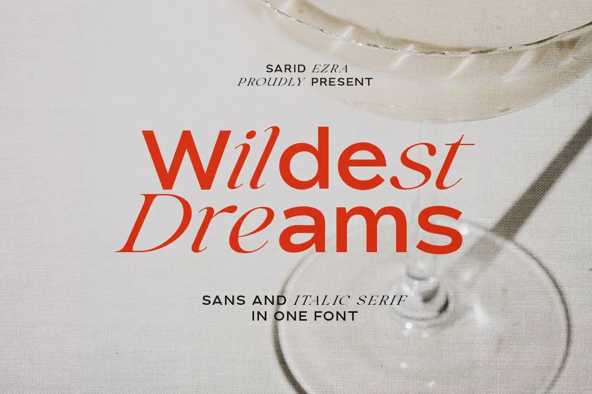 Wildest Dreams - Display Font Free Download Free Download