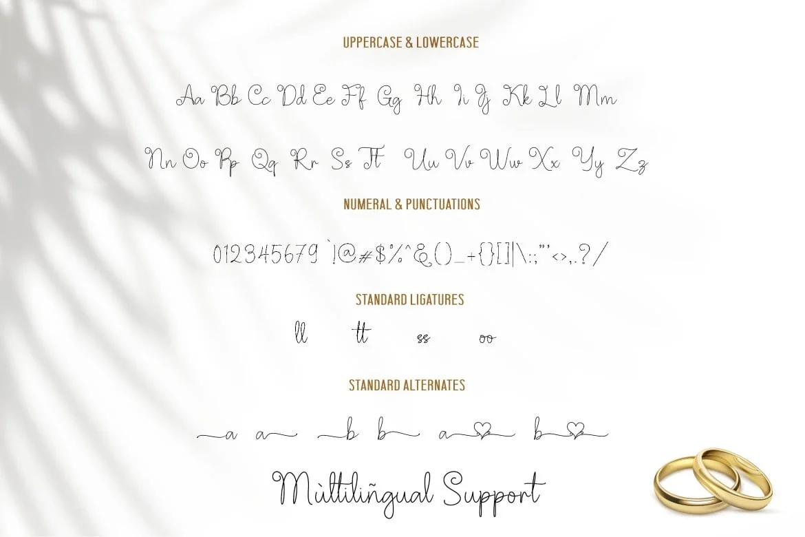 Will You Marry Me Wedding Font
