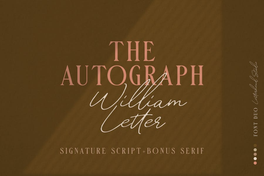 William Letter Signature Script Font Free Download