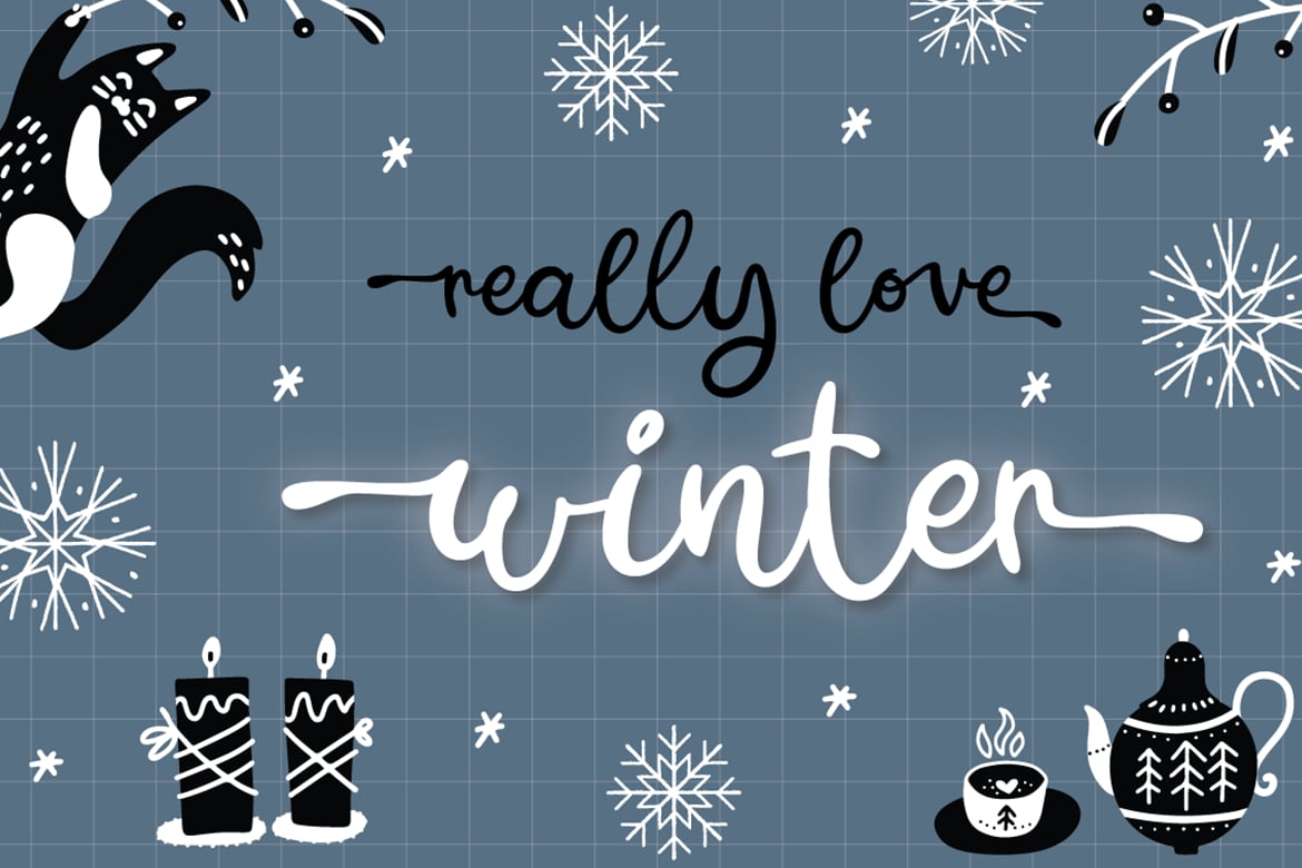 Winter Harmony - Wedding Font Free Download