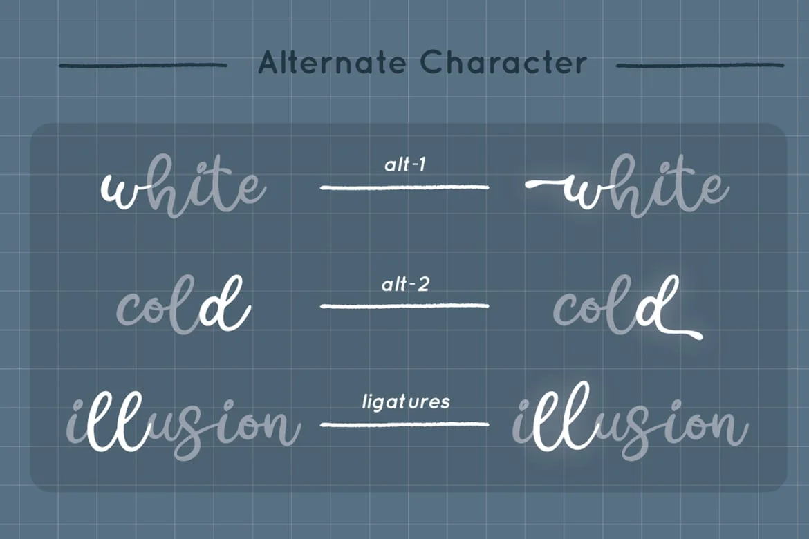 Winter Harmony - Wedding Font