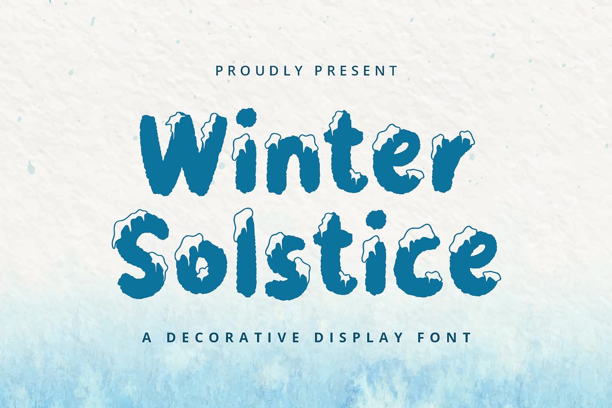 Winter Solstice - Display Font Free Download Free Download