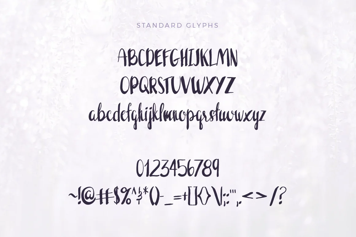 Wisteria Handwritten Font