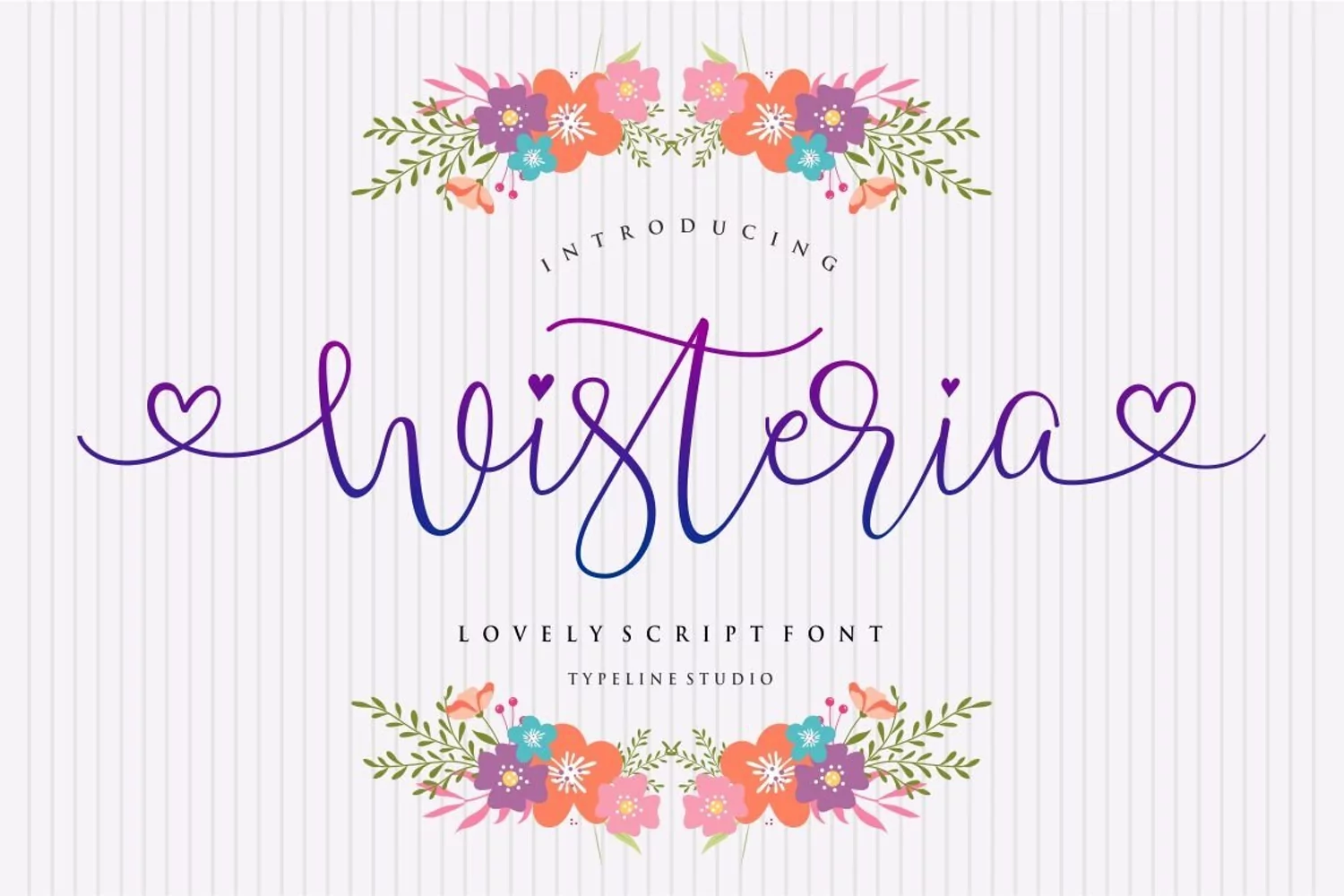 Wisteria Script Font Free Download