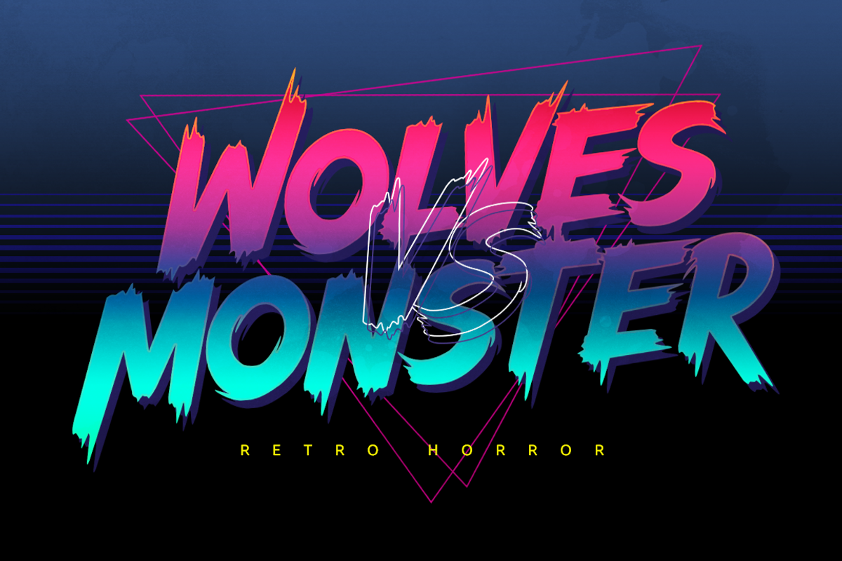 Wolves Vs Monster - Retro Horror Free Download Free Download