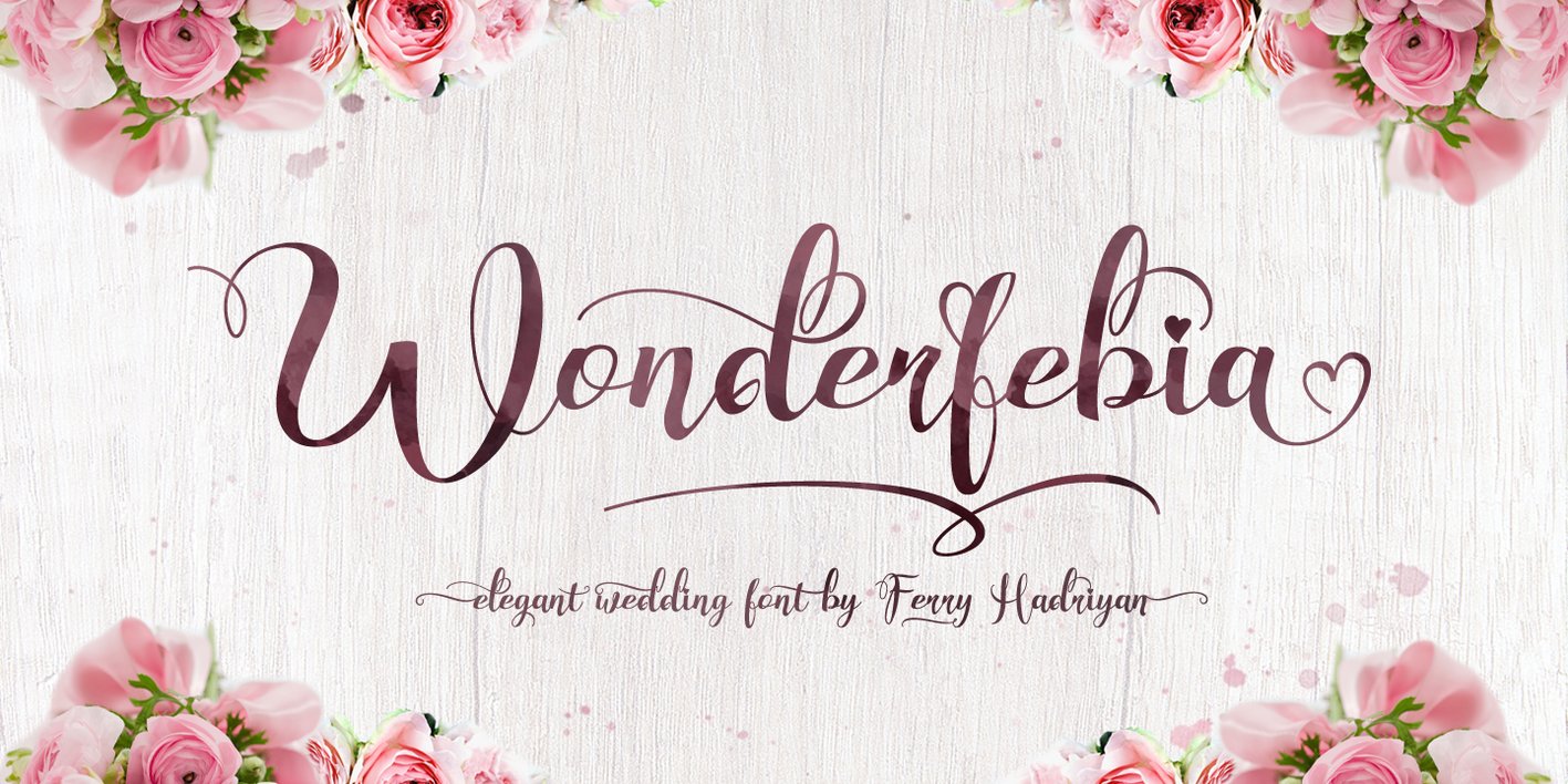 Wonderfebia Font Free Download