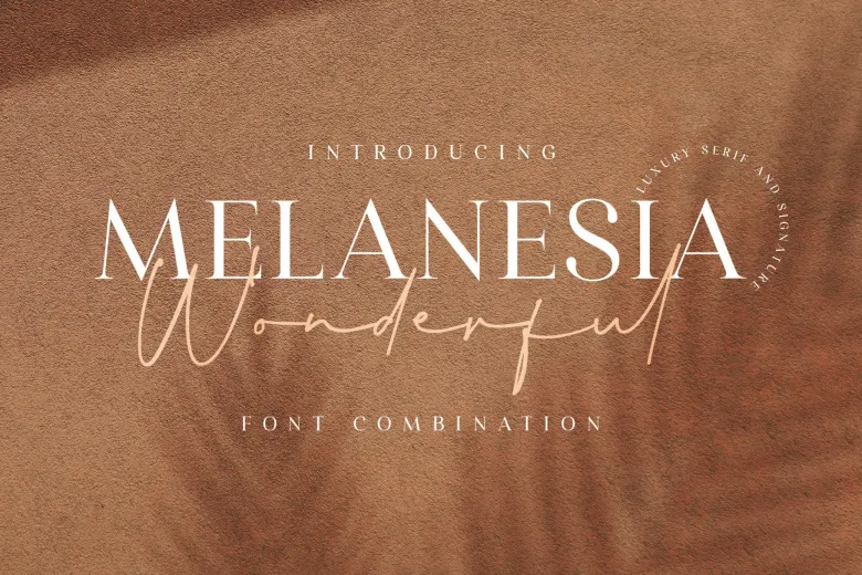 Wonderful Melanesia Font Free Download