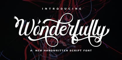 Wonderfully Script Font Free Download