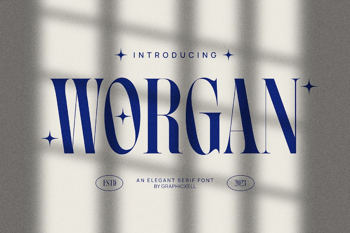 Worgan Elegant Serif Font Typeface Free Download Free Download