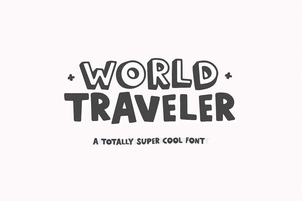 World Traveler | Handwritten Font Free Download Free Download