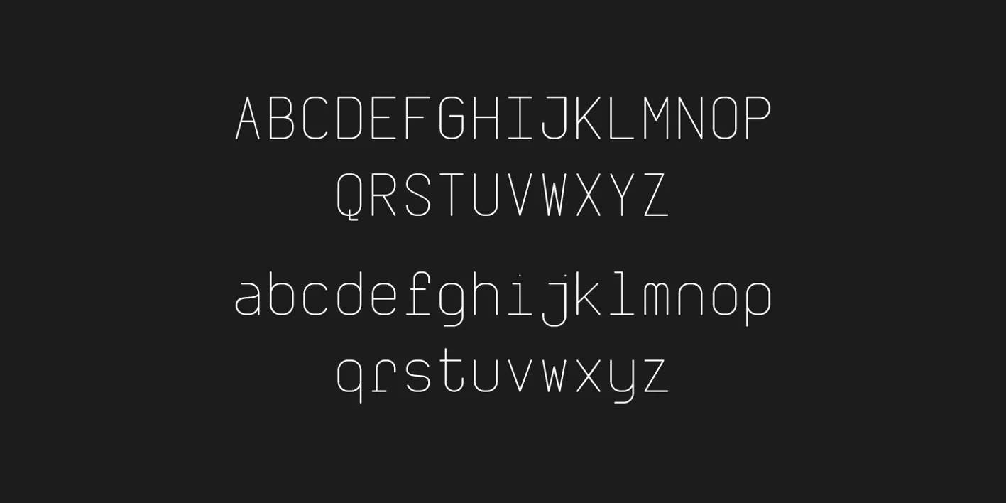 Wudoo Mono Font