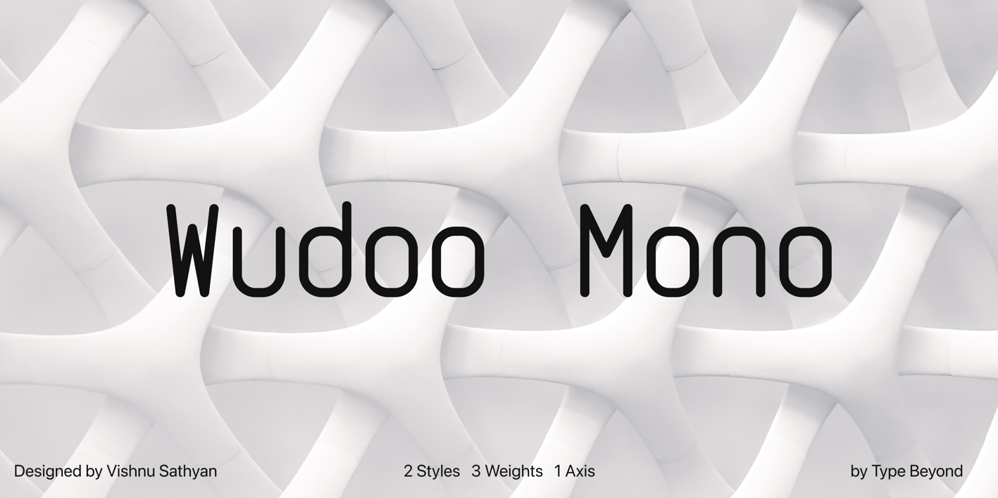 Wudoo Mono Font Free Download