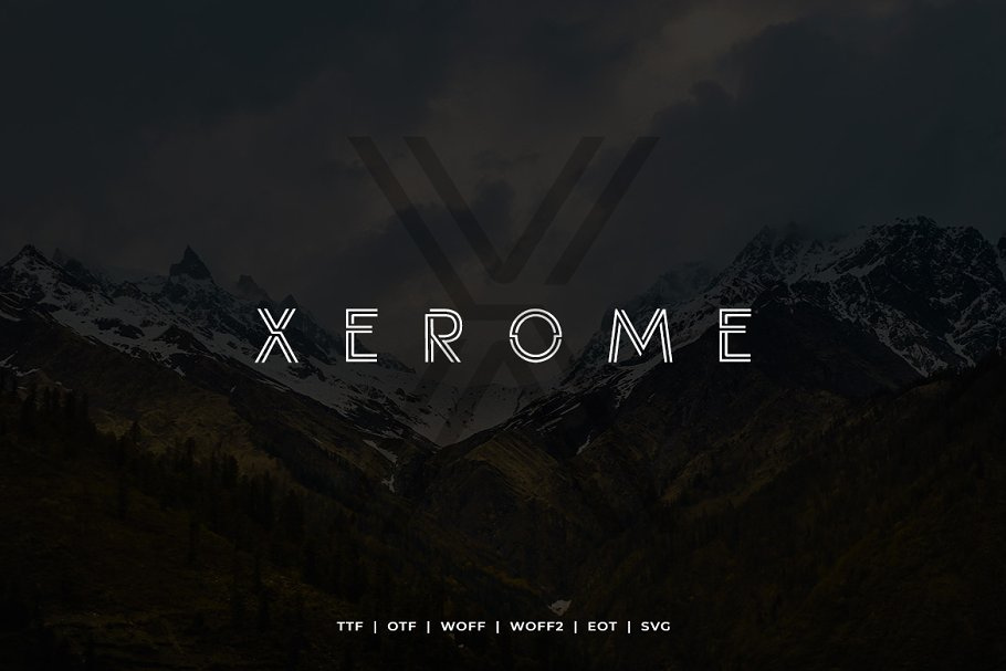 Xerome Font Free Download