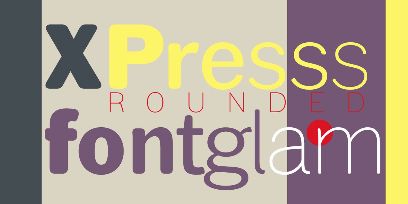 XPress Rounded Font Free Download