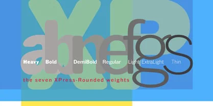XPress Rounded Font