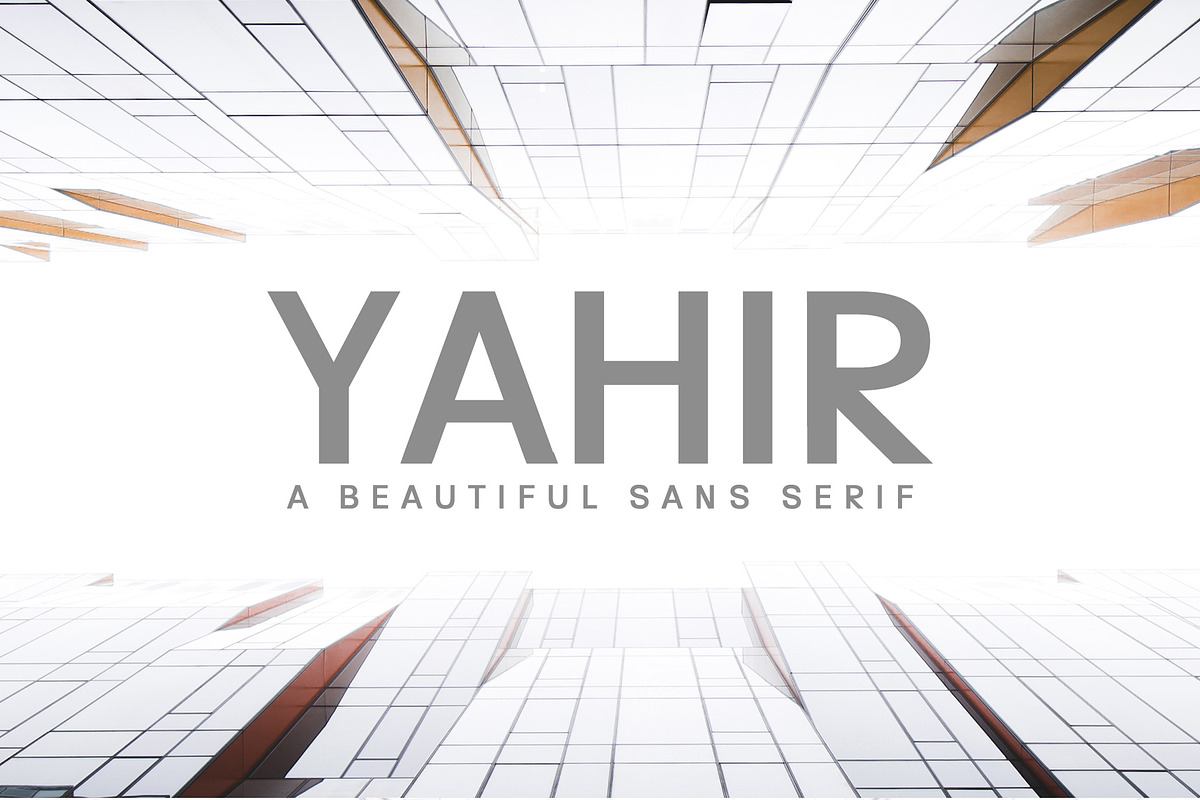 Yahir Sans Serif Font Family Free Download Free Download