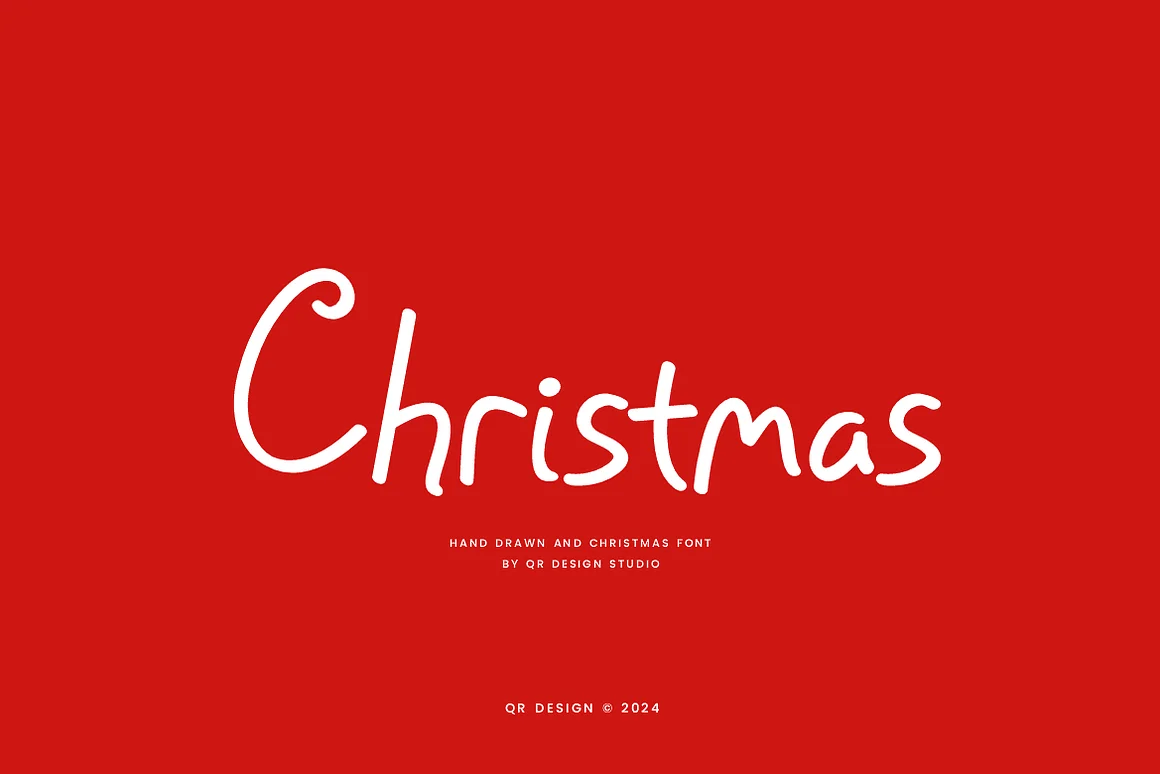 Yellocky Christmas - Hand Drawn Font