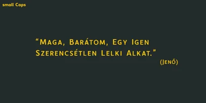 Yellow Peas Font
