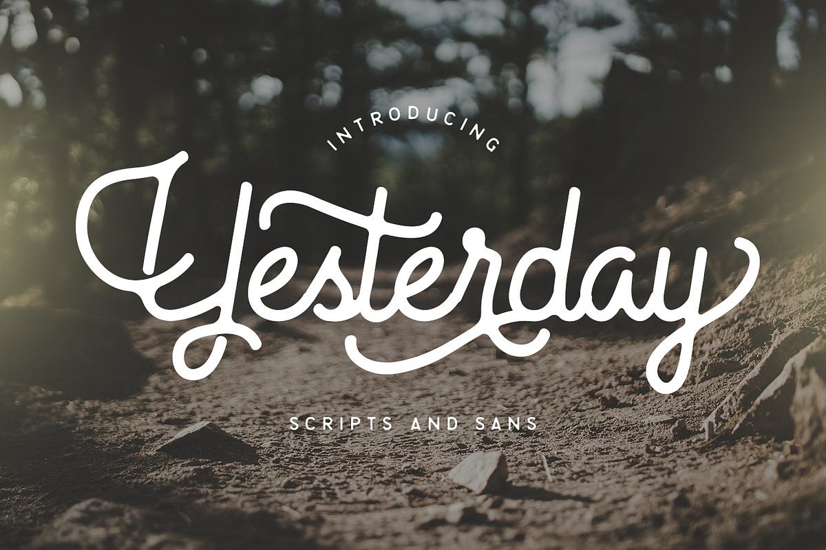 Yesterday Typeface Free Download Free Download