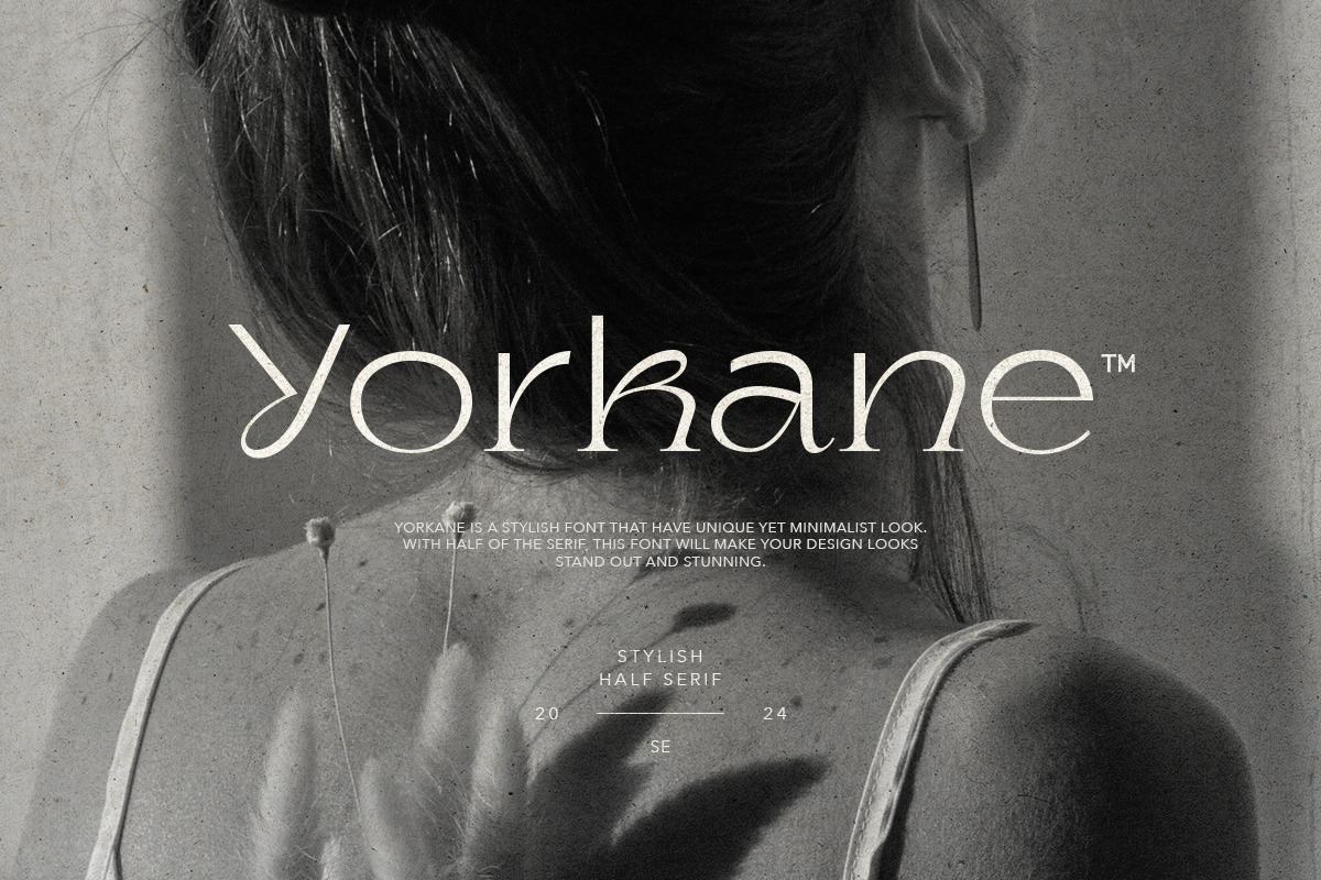 Yorkane - Stylish Half Serif Free Download Free Download