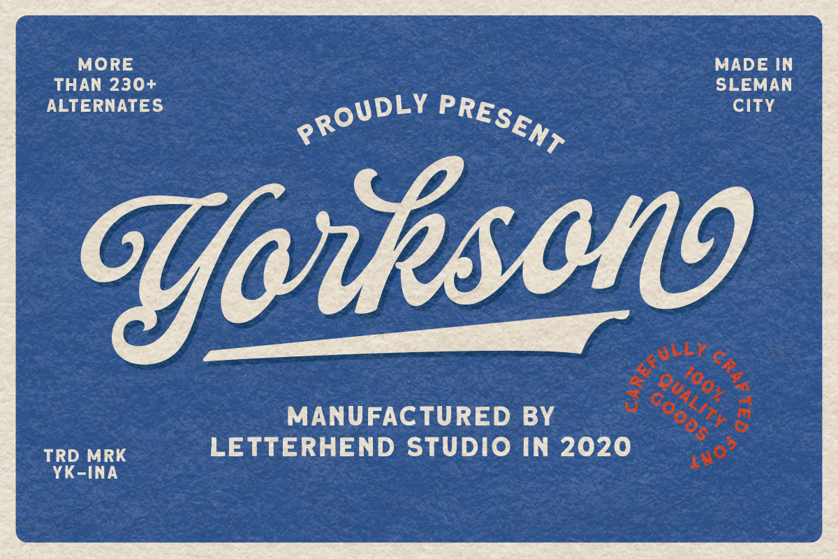 Yorkson Font Free Download