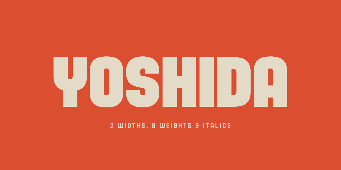 Yoshida Sans Free Download Free Download