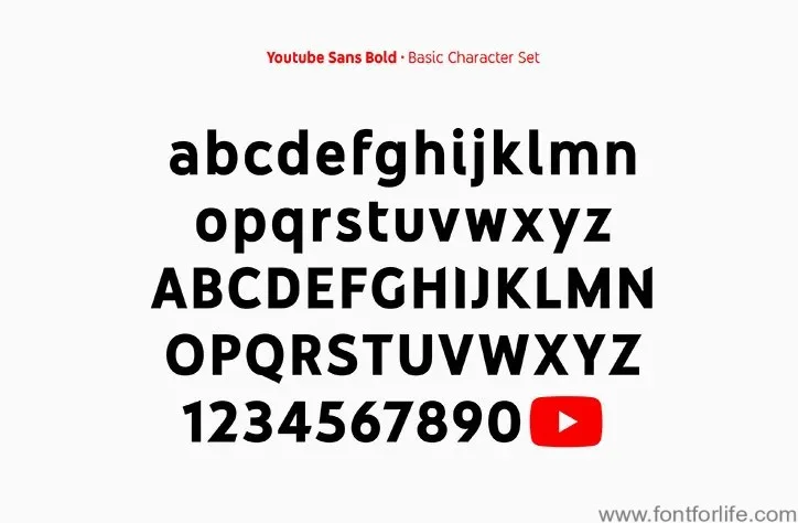 Youtube Sans Font Free Download Free Download