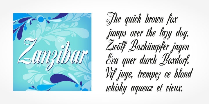 Zanzibar Font Free Download