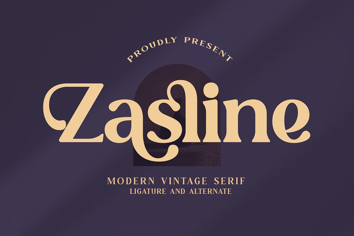 Zasline Modern Vintage Serif Font Free Download Free Download